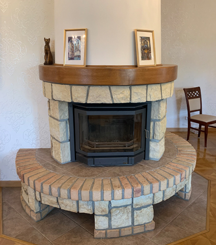 Obývací pokoj Pražský Hrad vila Praha Braník